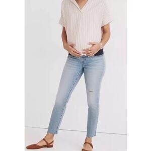 Madewell Light Blue Straight Leg Jeans